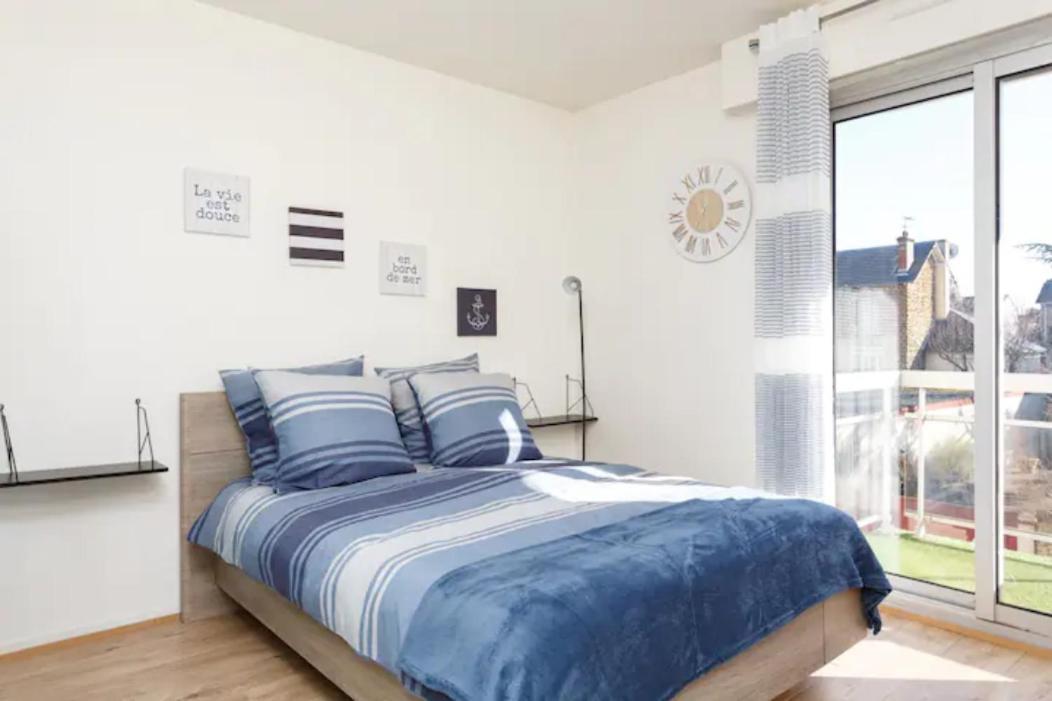 Appartement Cozy : 10/15 min des Champs Elysée Sartrouville Esterno foto